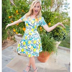 Draper James Lemon Orchard Love Circle Dress